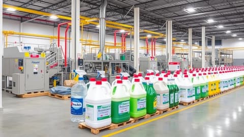 Industrial & Household Chemicals Factory in JAFZA — Manufacturing for sale in Dubai